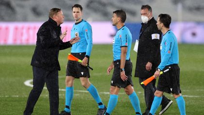 Koeman furious with referee after Barca beaten by Real
