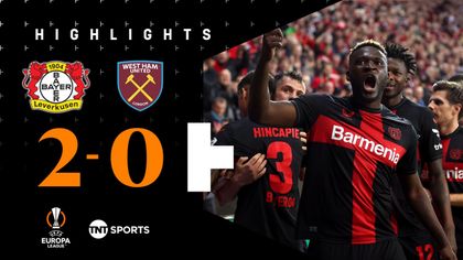 Bayer Leverkusen v West Ham – UEFA Europa League highlights as Alonso's subs strike late for Germans