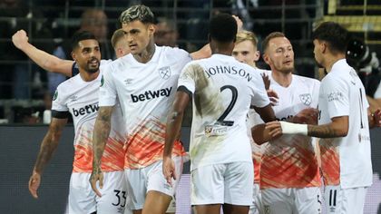Scamacca grabs late winner as West Ham stay perfect in Conference League