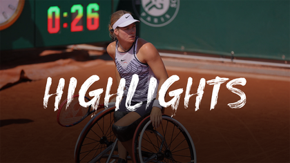 Diede de Groot v Yui Kamiji - French Open 2023 highlights