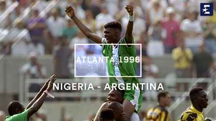 1996 Olympics: Silky Nigeria stun Argentina to win football gold