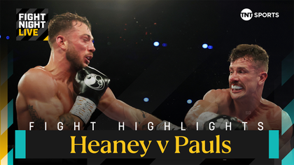 Watch highlights as Heaney and Pauls fight ends in thrilling draw