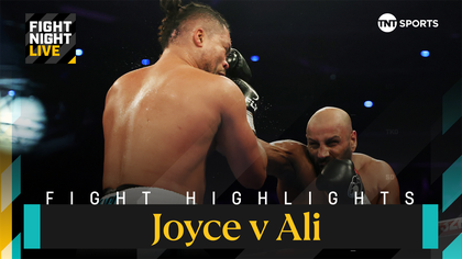 Watch highlights as Joyce stops Ali in final 30 seconds of heavyweight bout