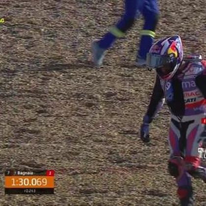 'He was asking a lot there!' – Martin crashes after setting fastest lap