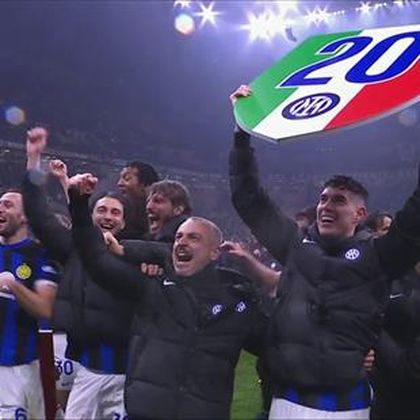 'A season to savour!' - Celebration time as Inter win Serie A title for 20th time