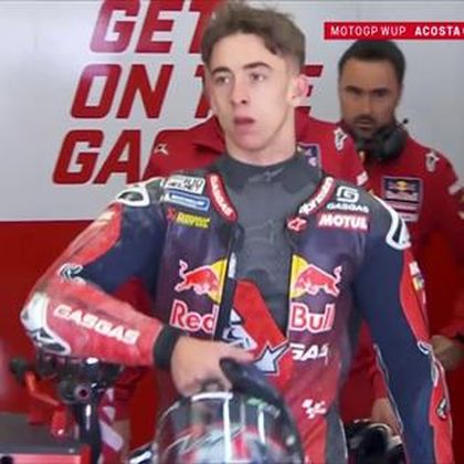 'Easy to make a mistake in that turn' - Acosta's massive crash in warmup analysed
