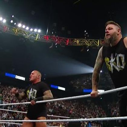 'Back out of this match, now! - Heyman confronts Orton and Owens on 'RKO show' on Smackdown in Lyon