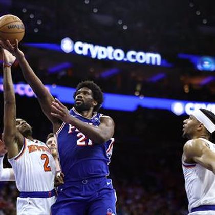 'Not a quitter' - Embiid overcomes Bell's palsy adversity to lead 76ers to Knicks victory