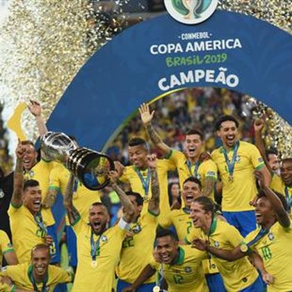 Brazil survive Jesus dismissal to win Copa America