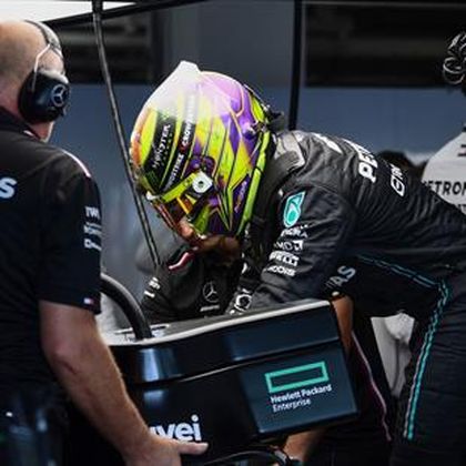 'A real struggle out there' - Hamilton unhappy with car as Verstappen dominates practice