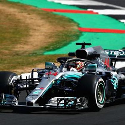 Hamilton fastest in first practice at Silverstone