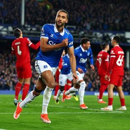 Liverpool suffer huge title blow as Branthwaite and Calvert-Lewin give Everton derby victory