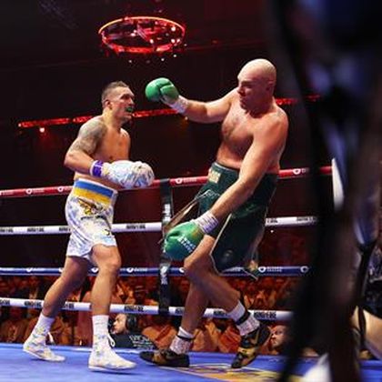 'All kinds of trouble!' - Watch the shot that turned Fury-Usyk bout