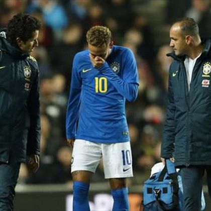 'He can't do it on a cold night in Milton Keynes': Fans react to Neymar injury