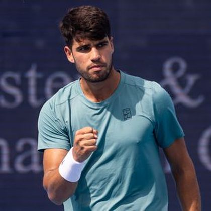Carlos Alcaraz downs Andrey Rublev to continue Wimbledon title defence and  reacts to setting up 'nightmare' Cameron Norrie clash - TNT Sports