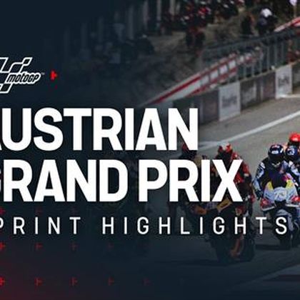 Highlights from MotoGP Sprint race in Austria as Bagnaia cruises to victory