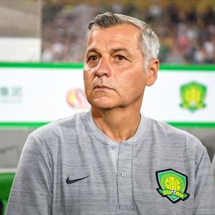 Beijing Guoan are back in training, but their French coach is stuck at home