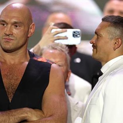‘The eyes tell you everything’ - Fury refuses to look Usyk in the eye