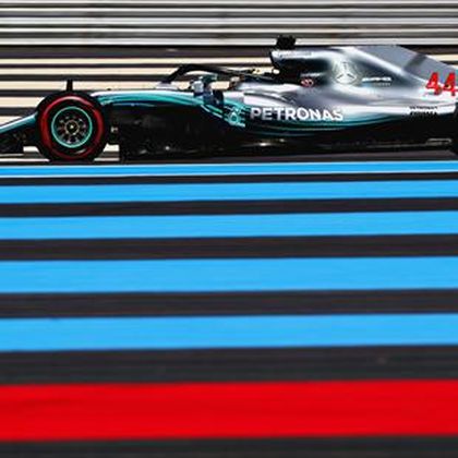 Hamilton back on form in France with 75th pole