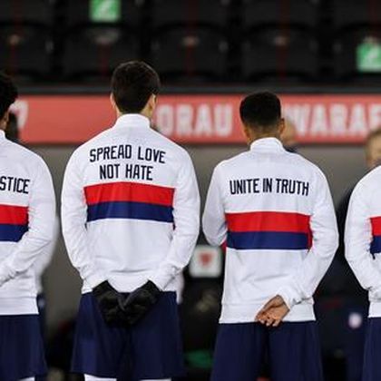 USA players send powerful anti-racism messages before Wales draw