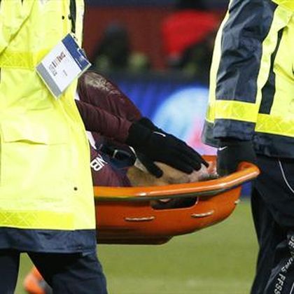 PHOTO: Neymar posts photo of injury after being stretchered off in tears