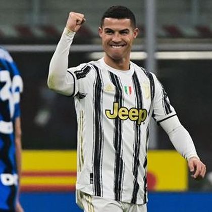 Ronaldo double gives Juve lead over Inter in Coppa semis