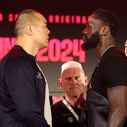 'Warrior' Wilder promises to knock Zhang out 'like Ali did Liston'