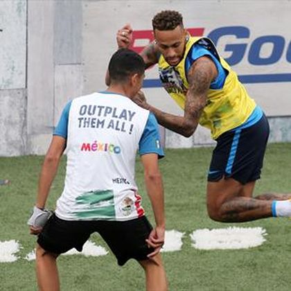 WATCH: Neymar barges kid off ball after getting tackled at his own tournament