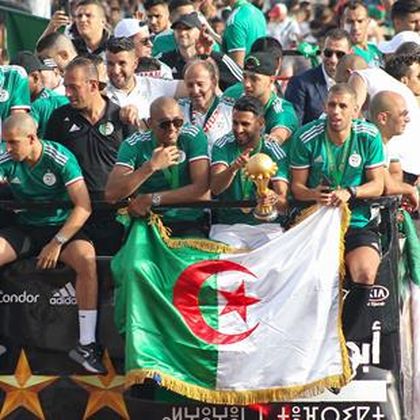 Thousands crowd streets to celebrate Algeria success