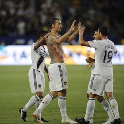 Ibrahimovic scores first hat-trick for Galaxy in win over Orlando