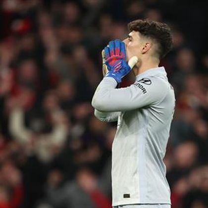 Late sub Kepa skies crucial pen in shootout as Liverpool lift trophy