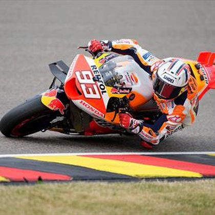 Marquez wipes out Zarco in drama-filled practice topped by Bezzecchi