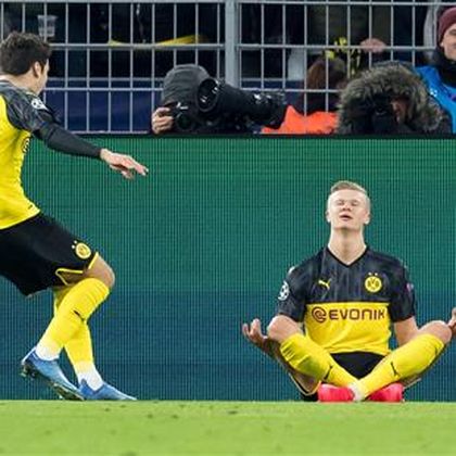 Dortmund wonderkid Haaland nonplussed by Neymar celebration jibe