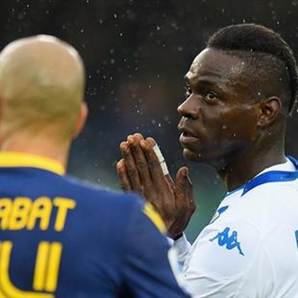 Balotelli kicks ball into stand, tries to walk off after racist abuse in Serie A