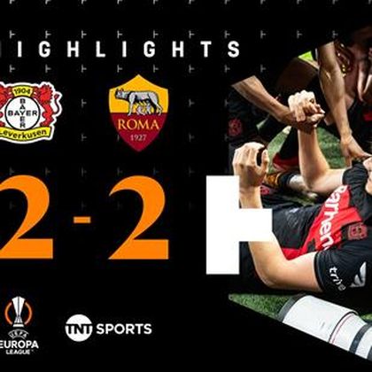 Highlights: Leverkusen keep invincible treble dream alive with Roma late show