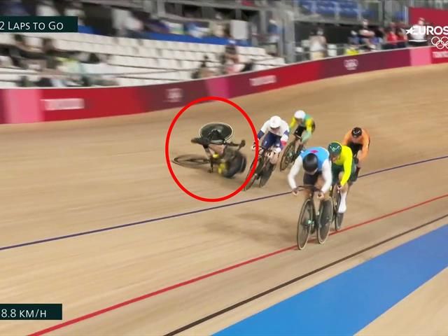 Tokyo 2020 Olympics: 'Oooh! Dangerous!' - Keirin race called off after ...