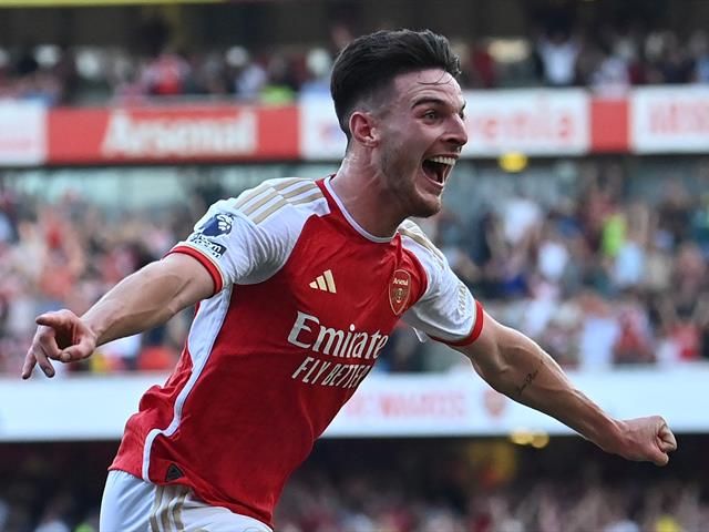 Arsenal 3-1 Manchester United: Declan Rice the hero as late goals stun Erik  ten Hag's side in Premier League - Eurosport