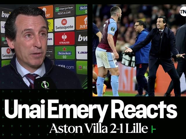 Unai Emery calls on Aston Villa to be ‘stronger’ in second leg against ...
