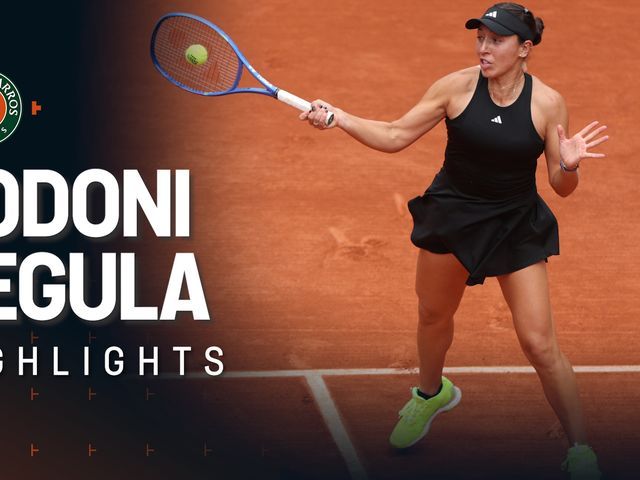 Anca Todoni - Jessica Pegula - Roland Garros highlights - Tennis video ...