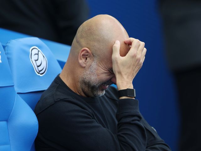 Pep Guardiola frustrated as Manchester City switch off in Premier ...