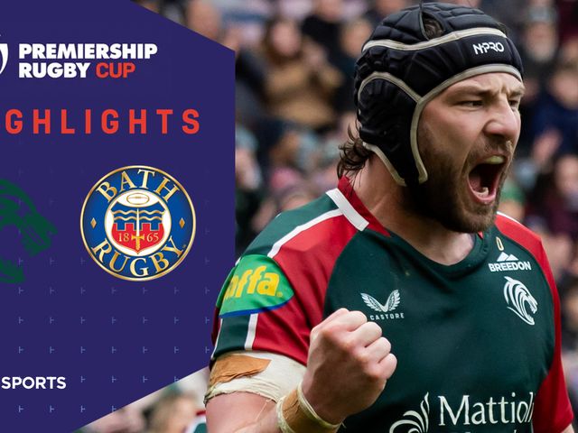 PREM Rugby Cup semi-final highlights: Leicester Tigers overcome ...