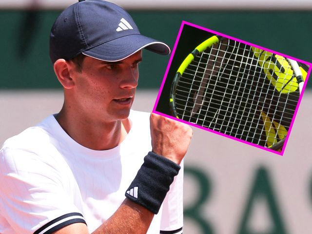 'How did he lose that point?!' - Watch as 'unlucky' string break helps ...
